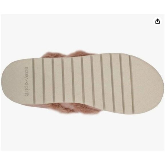 Easy Spirit Season Slippers Mules 9M Pink Soft Cozy Indoor Outdoor Comfortable - Picture 3 of 4